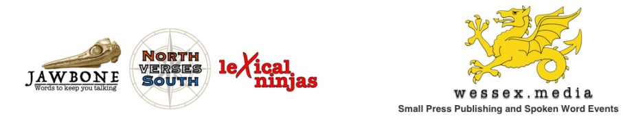 Wessex Media Banner. Featuring logos for Jawbone, North Verses South, Lexical Ninjas and Wessex Media.